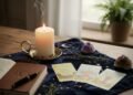 how to read tarot for yourself in a calm ritual space